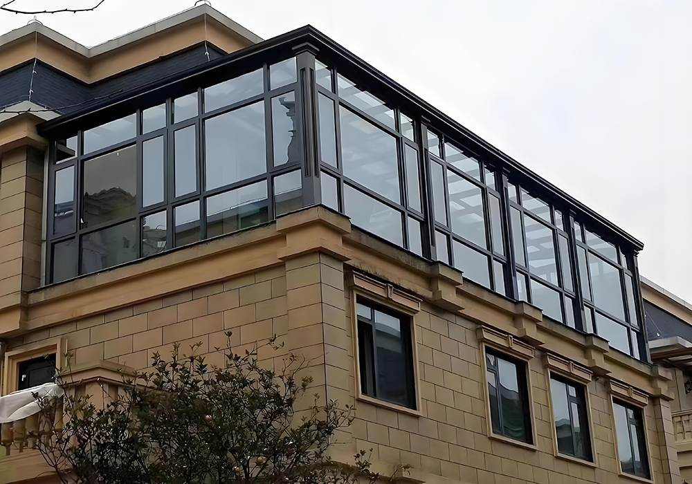 苏州·金鸡湖花园-欧式全景阳光房茶室案例